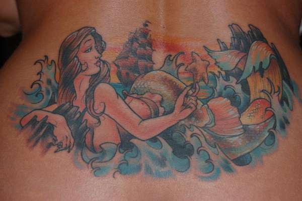 Mermaid Piece tattoo