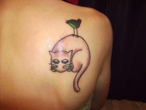 The Catbird tattoo
