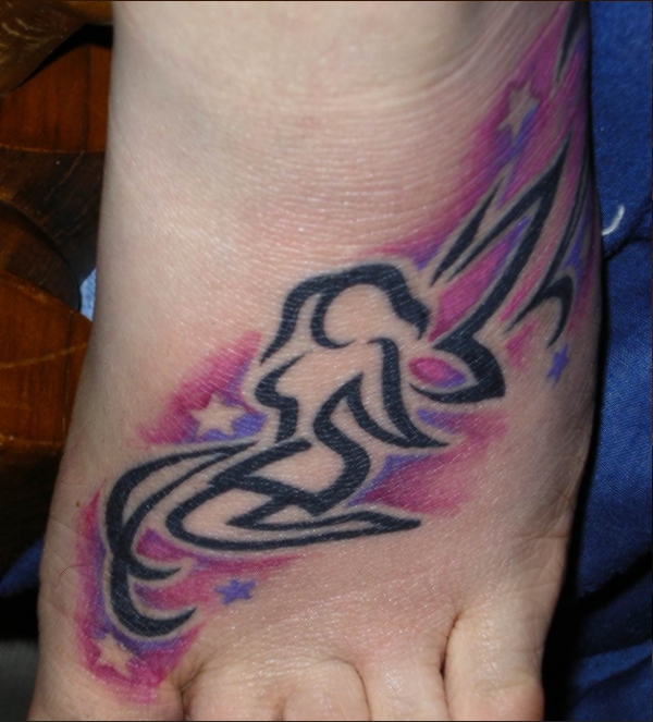 Pink Fairy tattoo