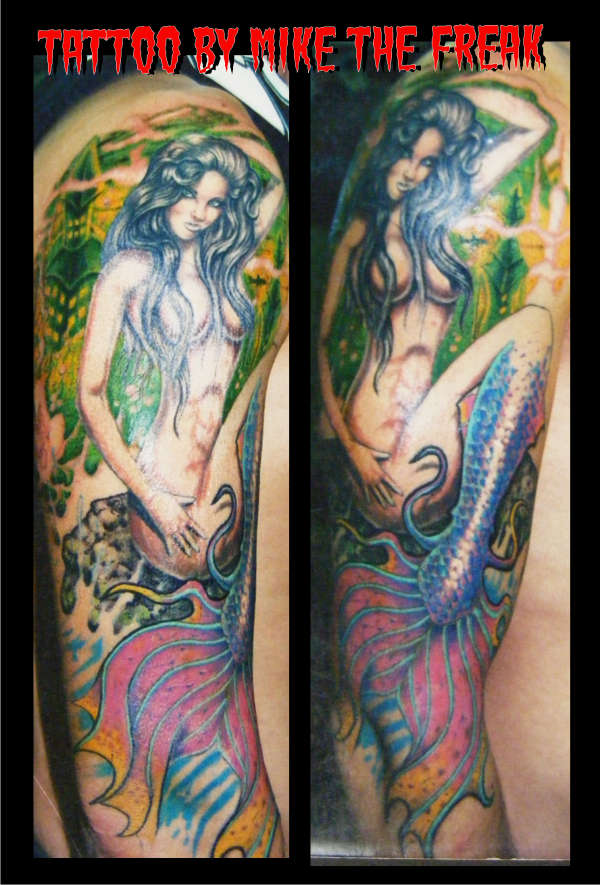 Mermaid tattoo