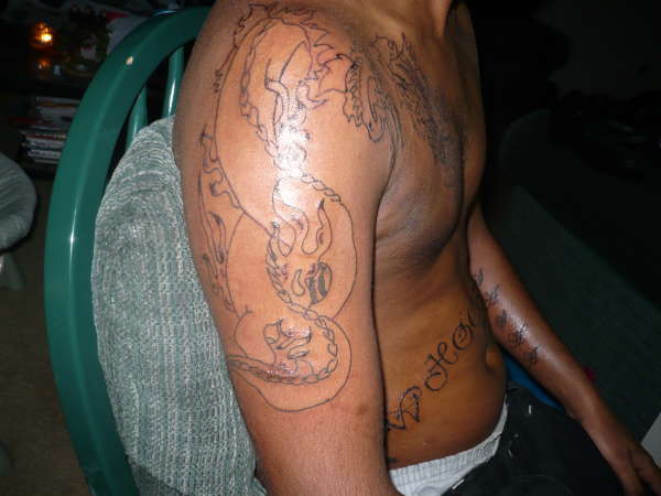 unleash da beast 2 by CURLY tattoo
