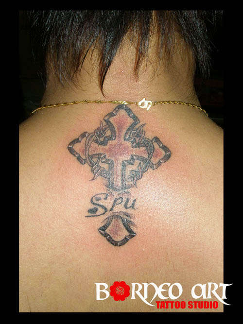Cross Tattoo by Reynold tattoo