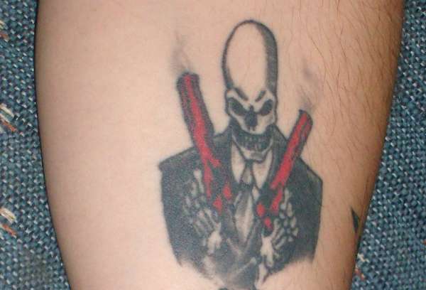 Hitman tattoo