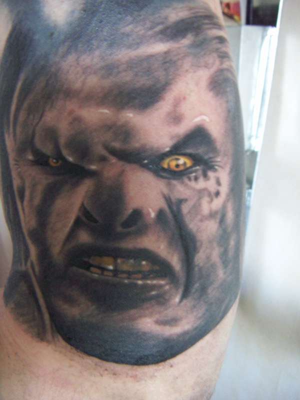 Orc LOTR tattoo