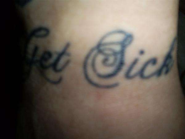 get sick tattoo