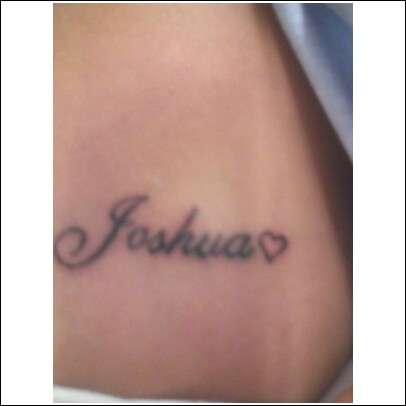 JOSHUA tattoo