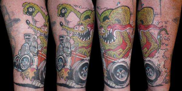 Ratfink tattoo