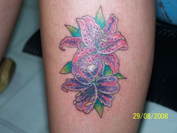 flowers tattoo