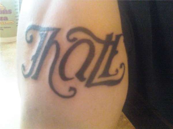 love/hate tattoo