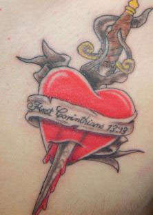 1st Corinthians 13:13 tattoo
