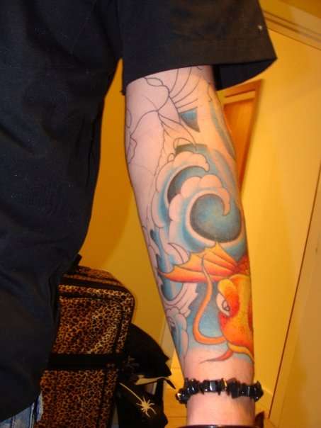 Incomplete sleeve #3 tattoo