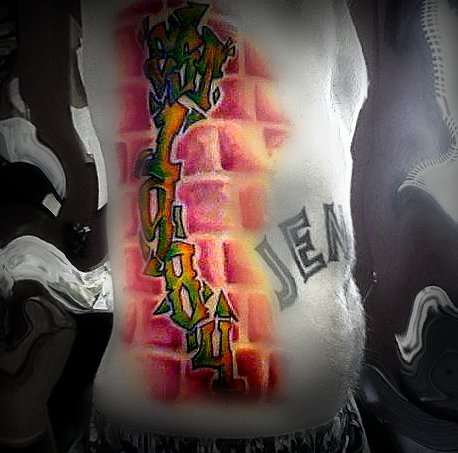 graffiti tat tattoo