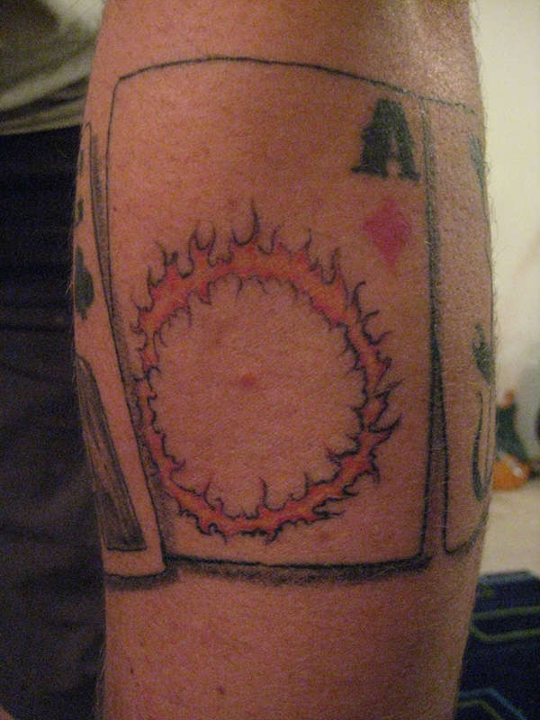 johnny cash ring of fire tattoo