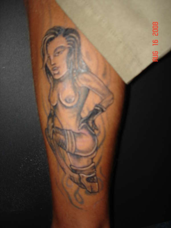 New Age Pinup tattoo