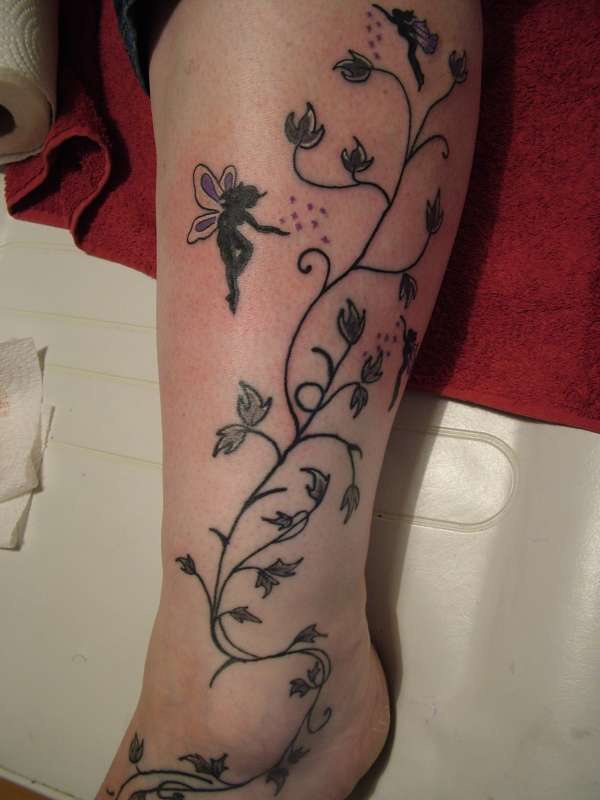Fairy dust tattoo