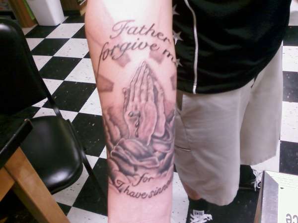 forgive me father tattoo