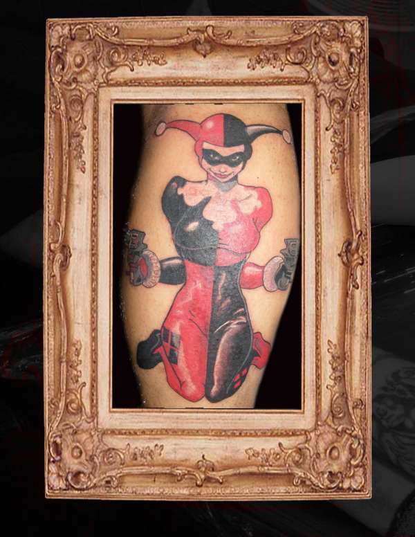 harley quinn tattoo