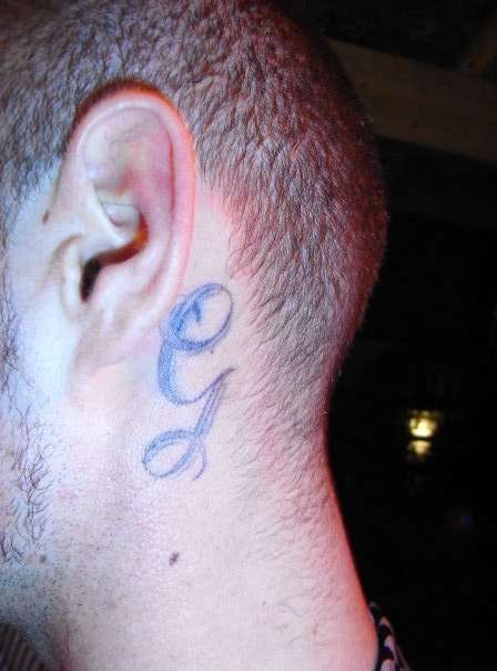 'my g spot' tattoo