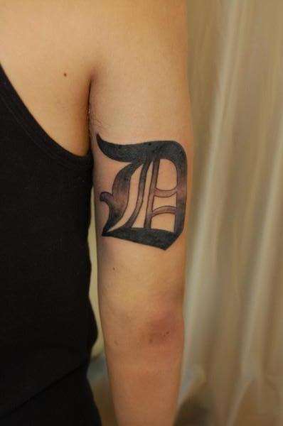 Initals tattoo