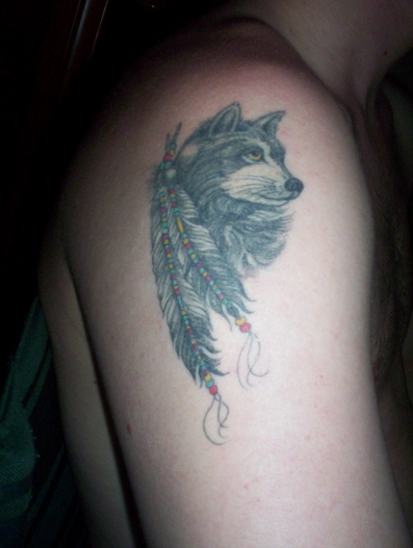 Wolf tattoo