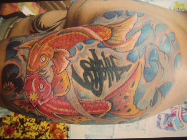 koi fish tattoo