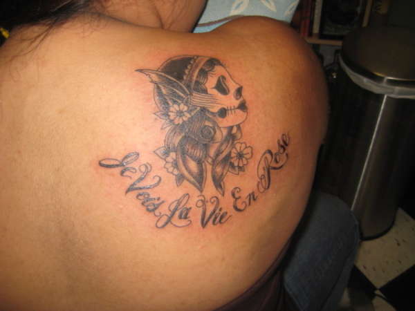 Day of the Dead Gypsy tattoo