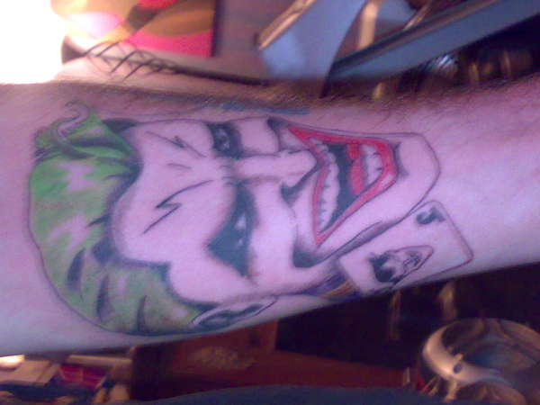 Joker tattoo