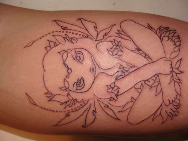 line tattoo