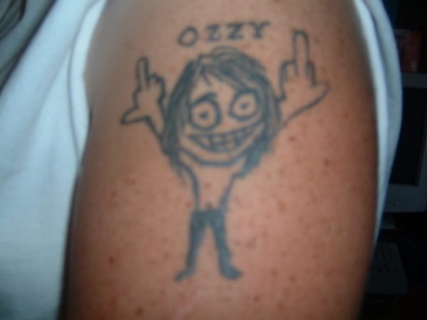 Ozzy Fingers tattoo