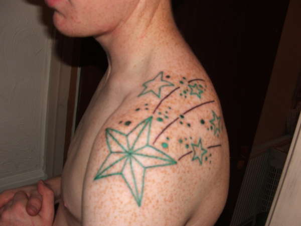 new shooting star tattoo