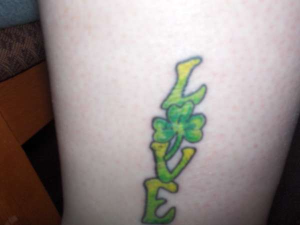 Irish Love tattoo