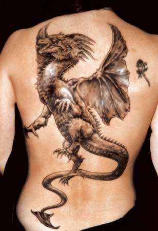 Large Dragon tattoo