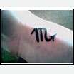 scorpio tattoo