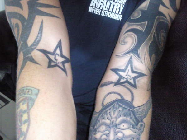 stars tattoo