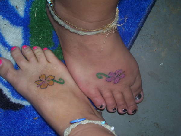 Hibiscus Flowers tattoo