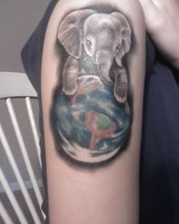 elephant tattoo