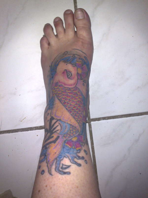 My Koi tattoo