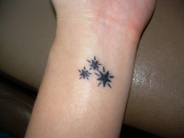 Wrist Stars tattoo