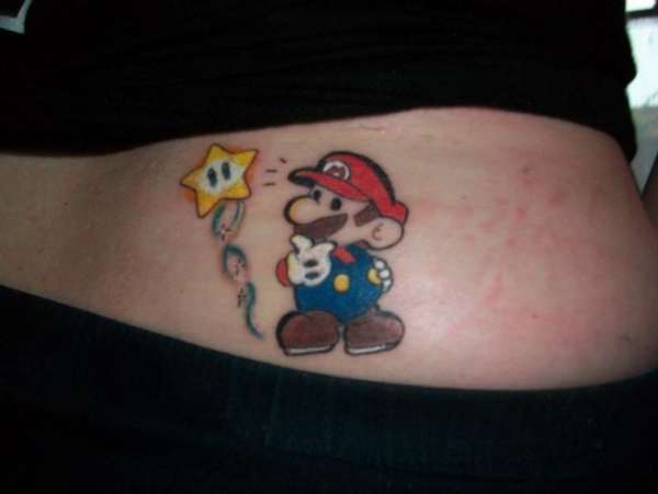 Paper Mario tattoo
