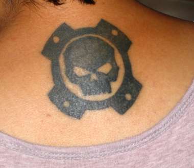 Skull tattoo