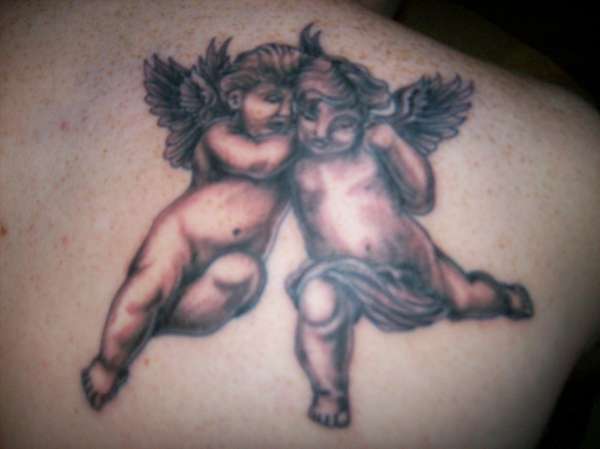 ledgers cherubs tattoo
