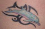 1st tattoo. . .dolphin tattoo