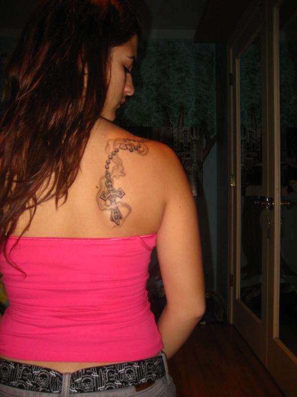Cross tattoo