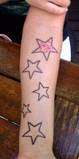 stars tattoo