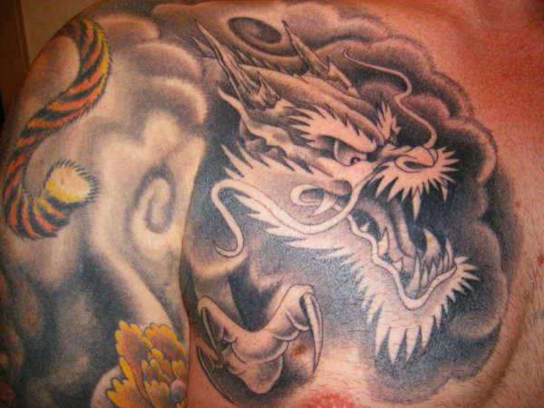 oriental dragon tattoo