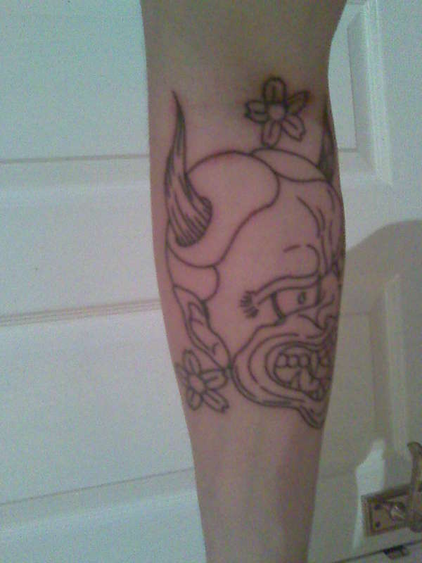 Hanya Masks tattoo