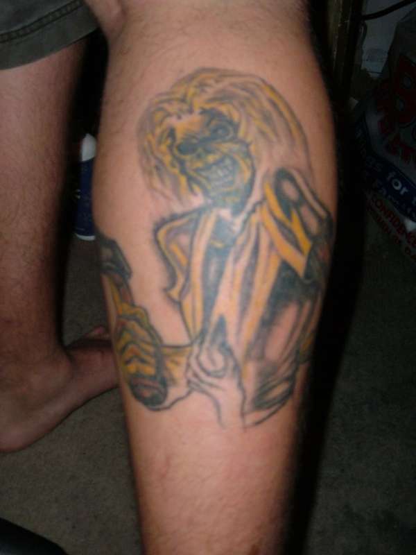 Iron Maiden Killers Eddy tattoo