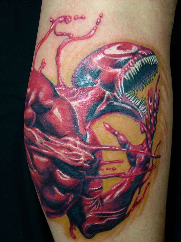 Vallejo's Carnage tattoo