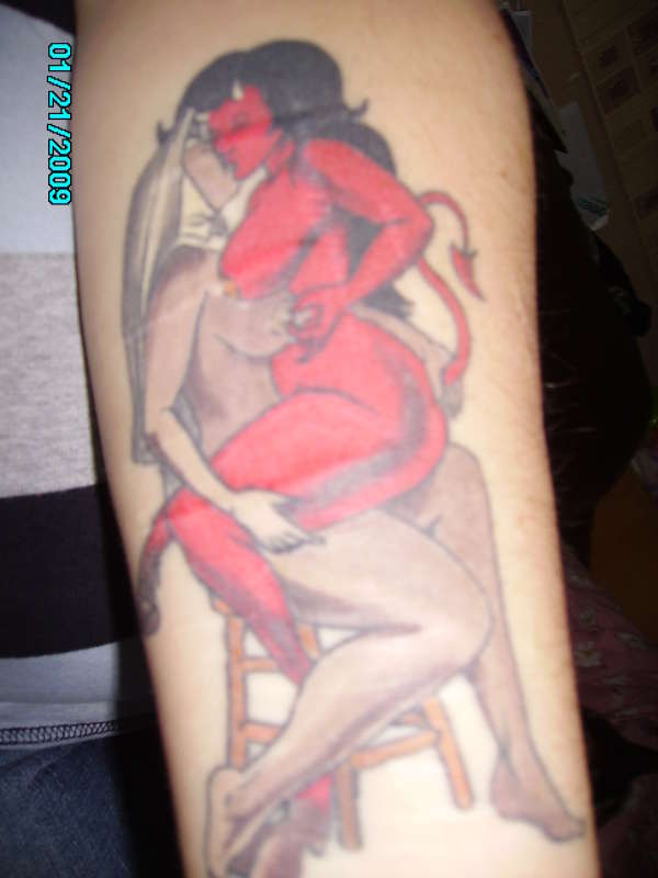 naughty nun tattoo