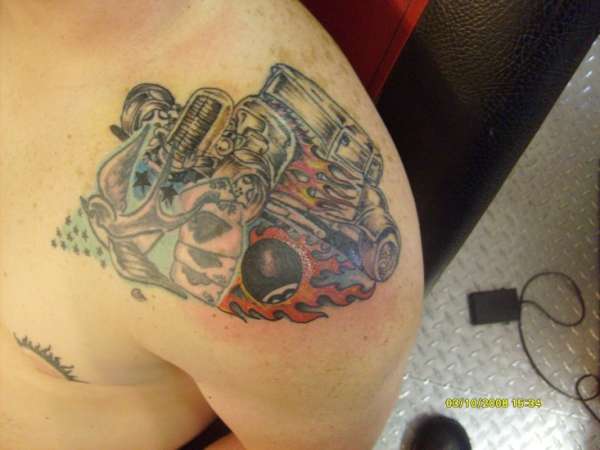 this tattoo was done by Louis From Cheyanne's Tattoos Witbank So tattoo